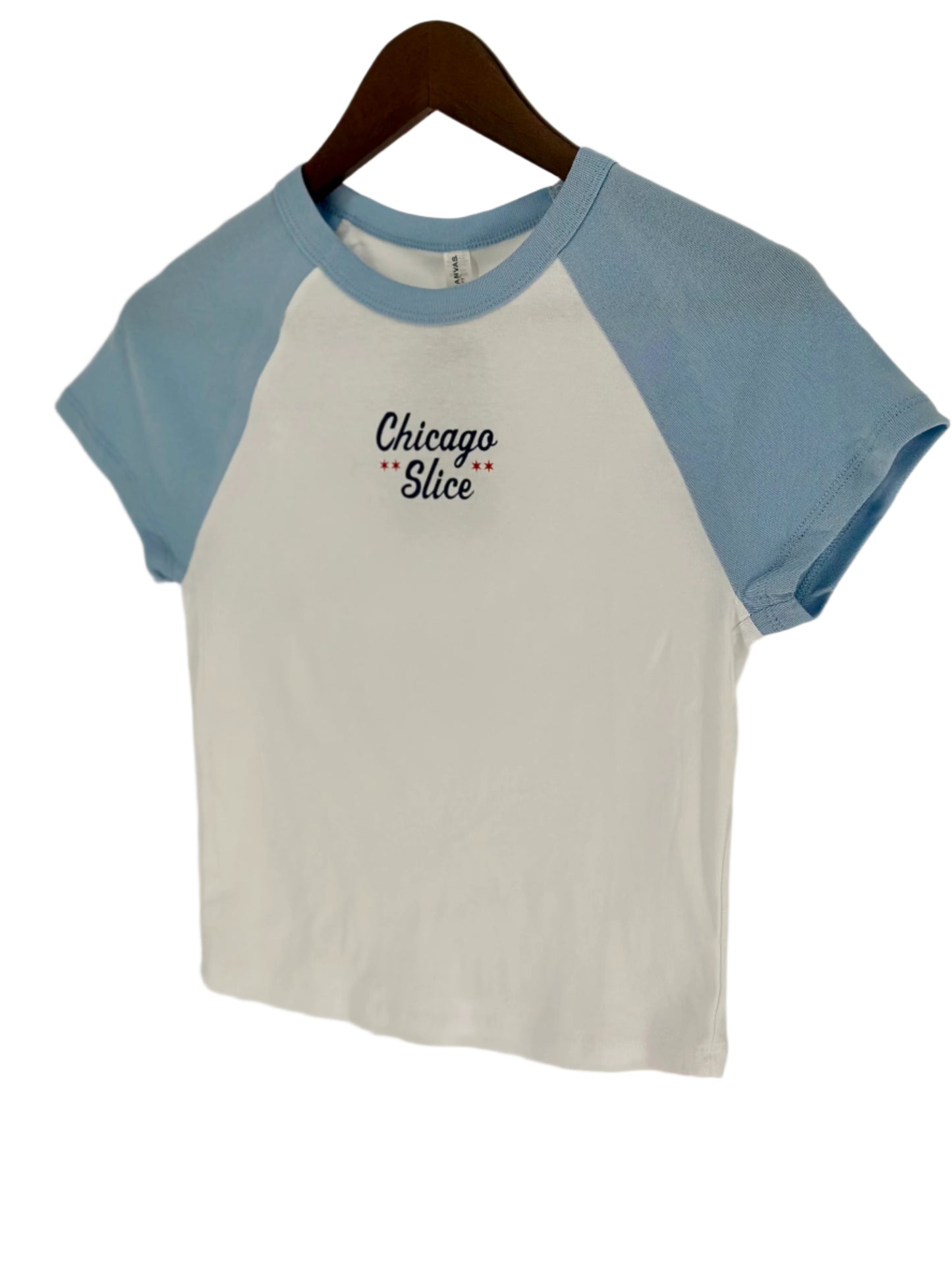 Women's Micro Rib Raglan Baby Tee