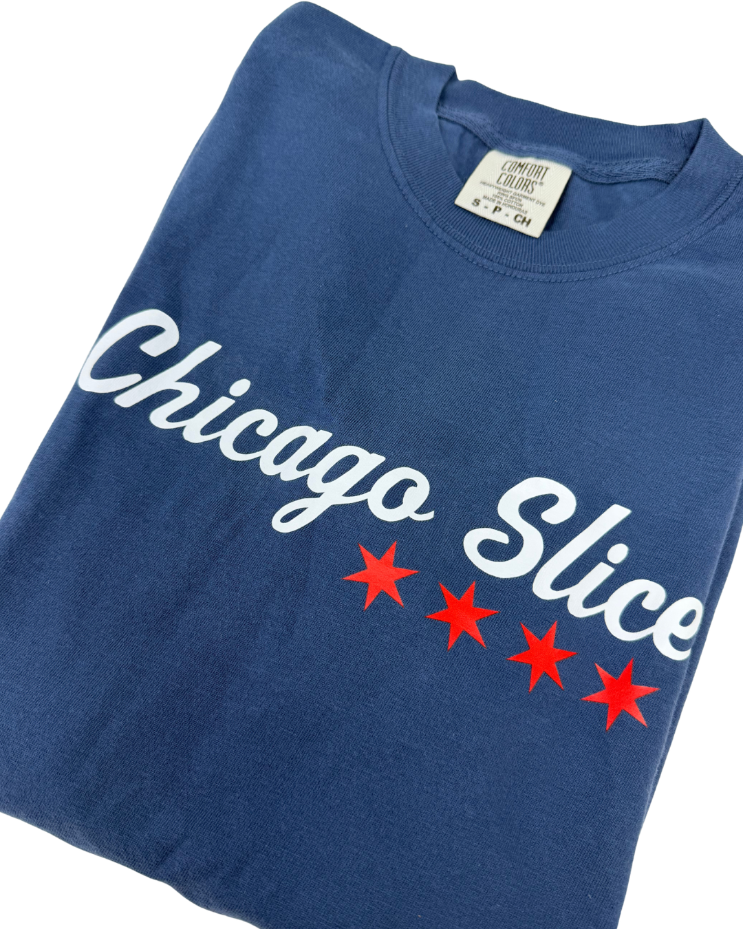 Comfort Colors Script Tee - Navy
