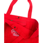 Chicago Slice Red Canvas Tote