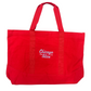 Chicago Slice Red Canvas Tote