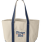 Chicago Slice Canvas Tote