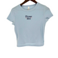 Women's Micro Rib Baby Tee