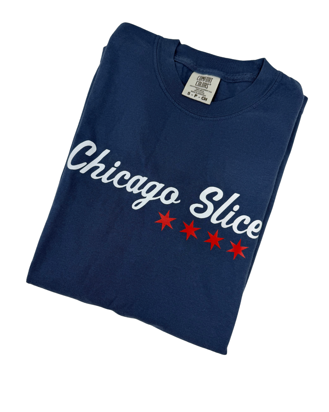 Comfort Colors Script Tee - Navy
